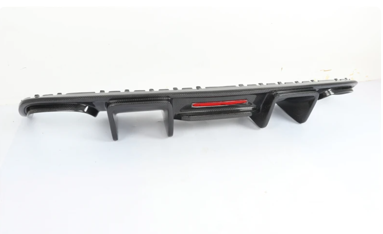 Audi A6 S6 C7 2012-2015 Carbon Fiber Rear Lip Spoiler High Quality Bumper Diffuser