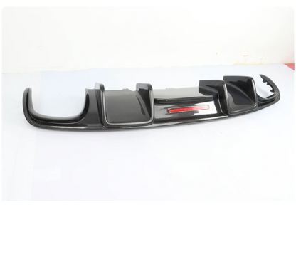 Audi A6 S6 C7 2012-2015 Carbon Fiber Rear Lip Spoiler High Quality Bumper Diffuser